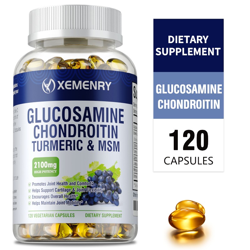 Glucosamine Chondroitin Joint - Glucosamine Chondroitin Capsules - Antioxidant, Protects
