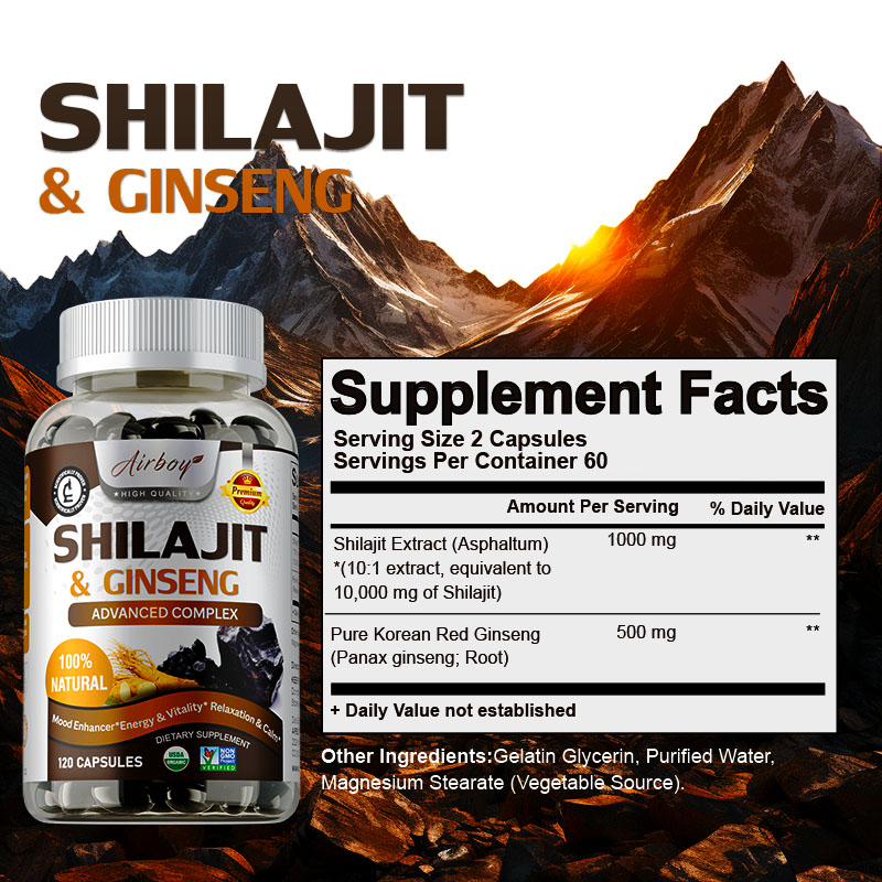 Shilajit & Ginseng - Energy &  - Shilajit Resin Pure 评论和价格