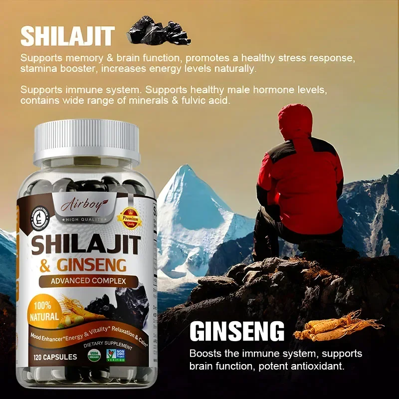 Shilajit & Ginseng - Energy &  - Shilajit Resin Pure 评论和价格