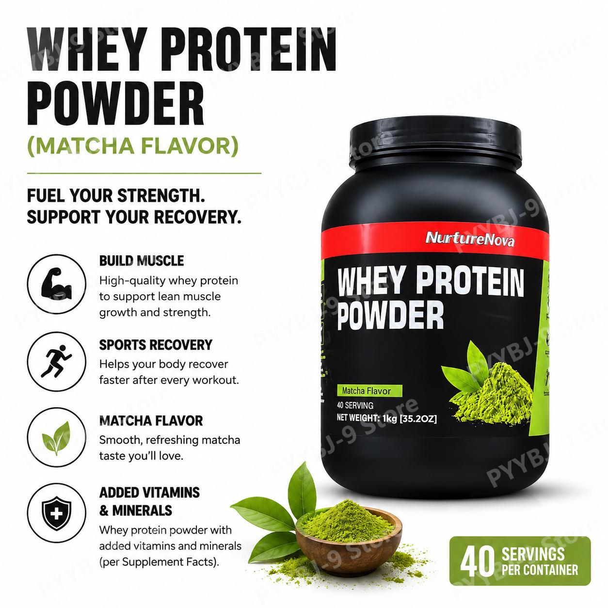 NurtureNova Whey Protein Powde - Fitness Nutrition Whey 评论和价格