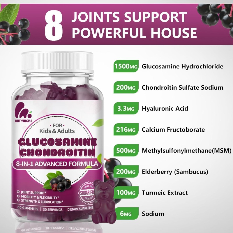 Glucosamine chondroitin gummie - Glucosamine Chondroitin Joint 评论和价格