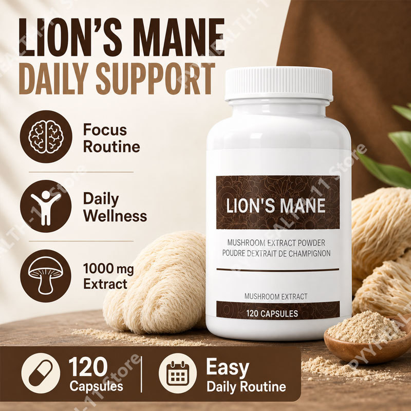 Lion’s Mane Mushroom Capsules  - Lion Mane Mushroom 评论和价格