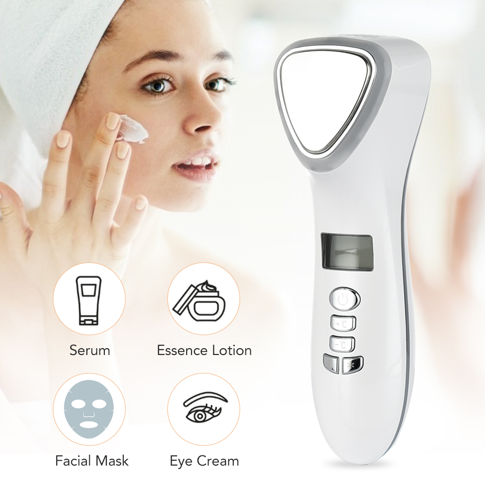 Hot and Cold Face Massager LED - Lifted Nutrition & Fitness Reviews 评论和价格