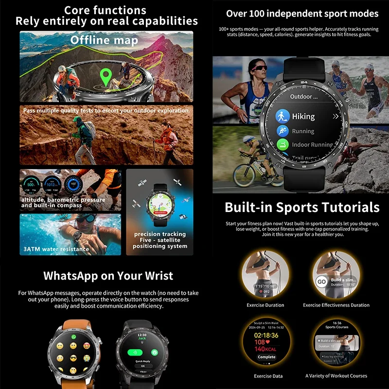 2026 New Men Smart Watch with  - Nutrition Gym 评论和价格