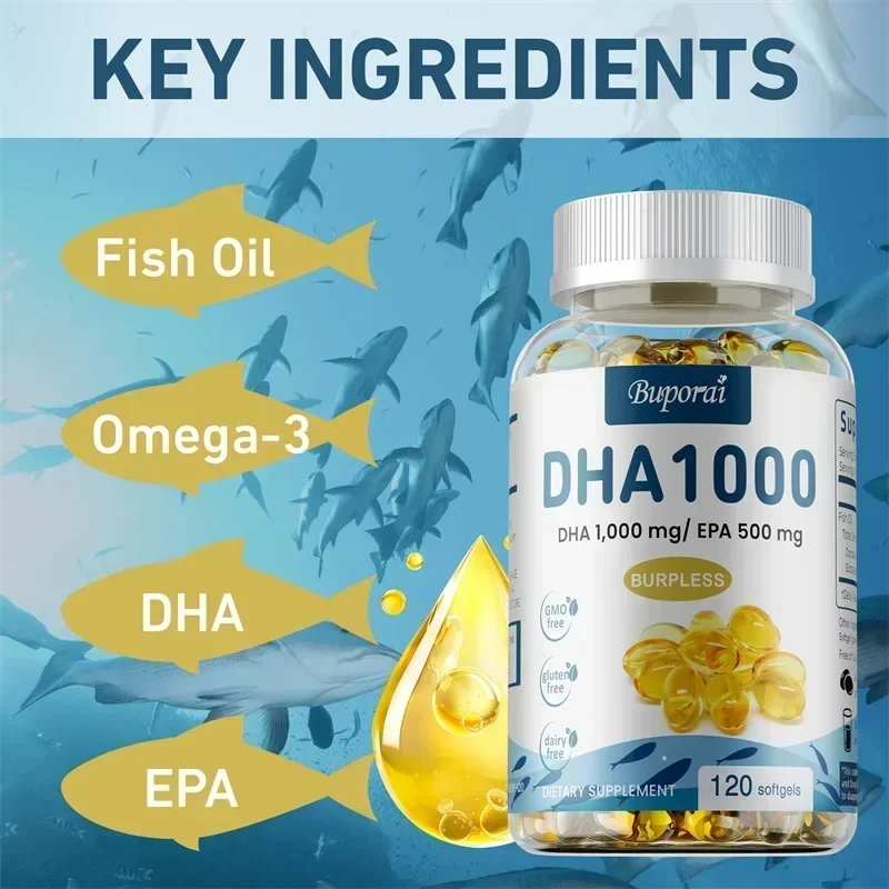 Omega 3 Fish Oil DHA Supplemen - Omega 3 Fish Oil 评论和价格