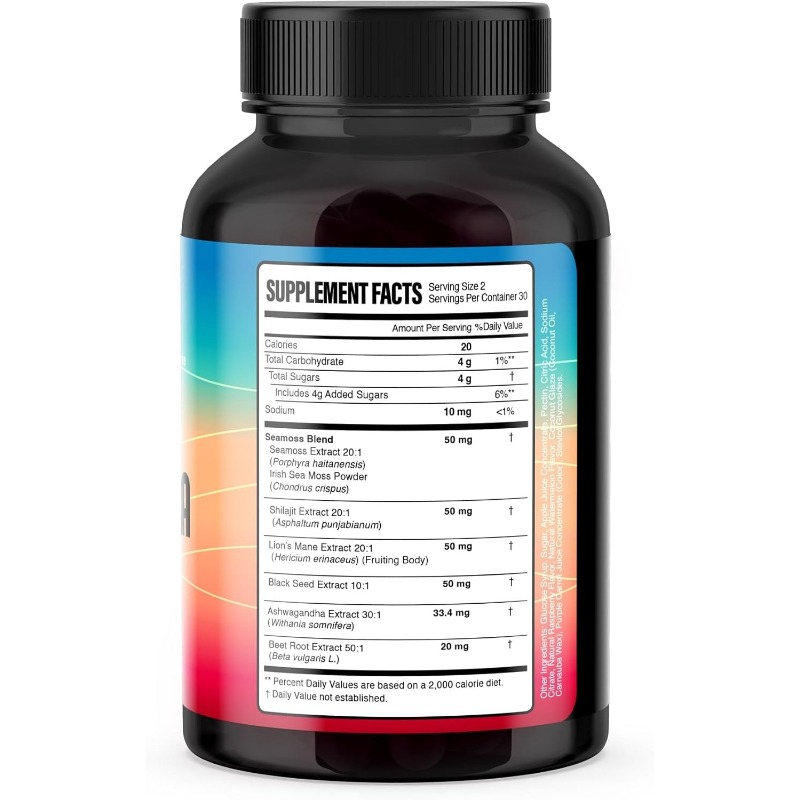 Shilajit Seaweed, Beetroot, Li - Lion Mane Mushroom 评论和价格