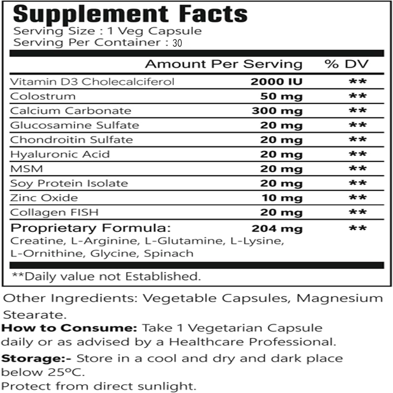 Height growth joint support co - Glucosamine Chondroitin Joint 评论和价格