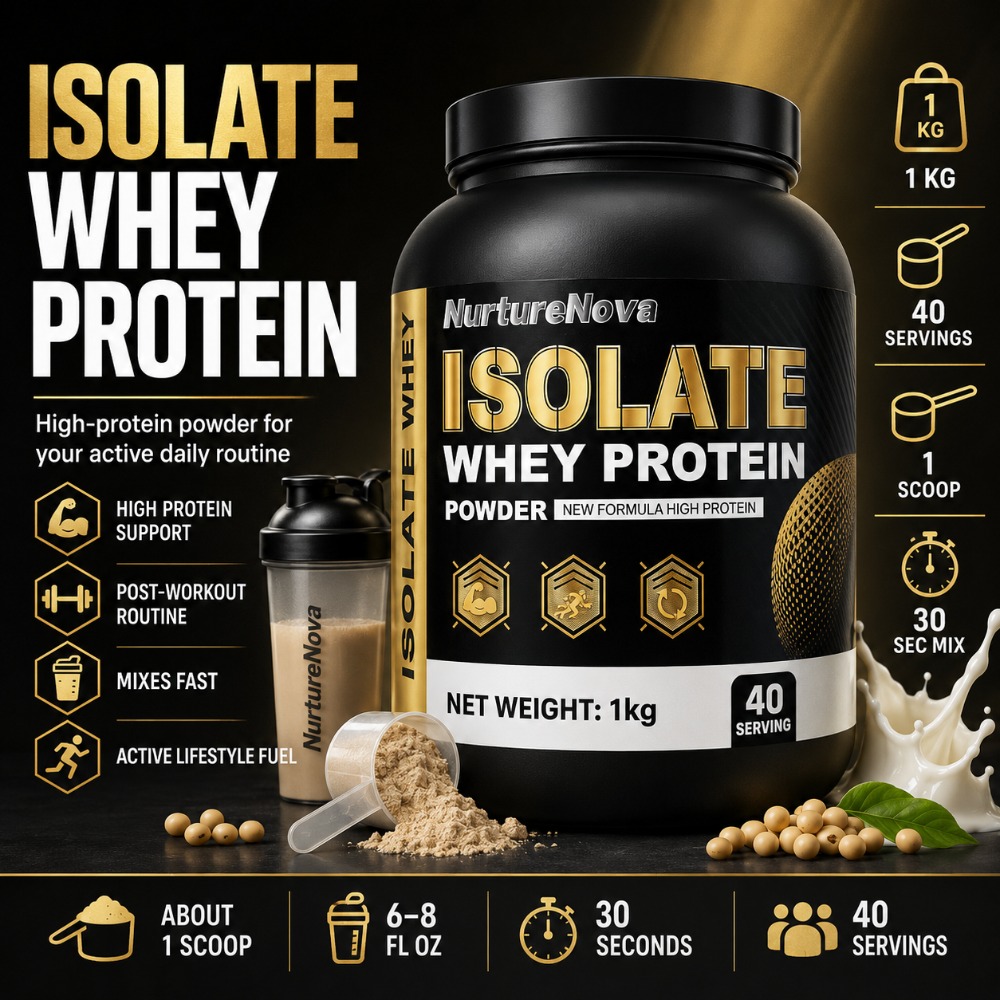 NurtureNova Isolate Whey Prote - Fitness Nutrition Whey 评论和价格
