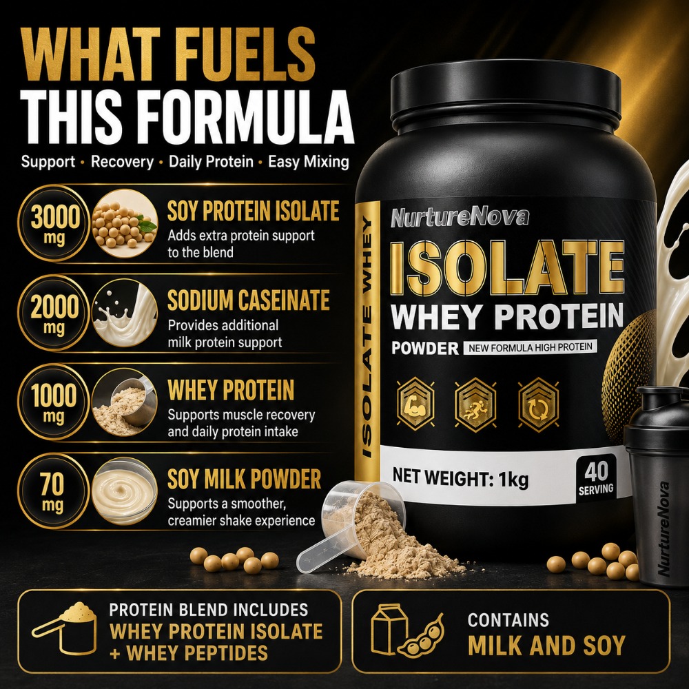 NurtureNova Isolate Whey Prote - Fitness Nutrition Whey 评论和价格