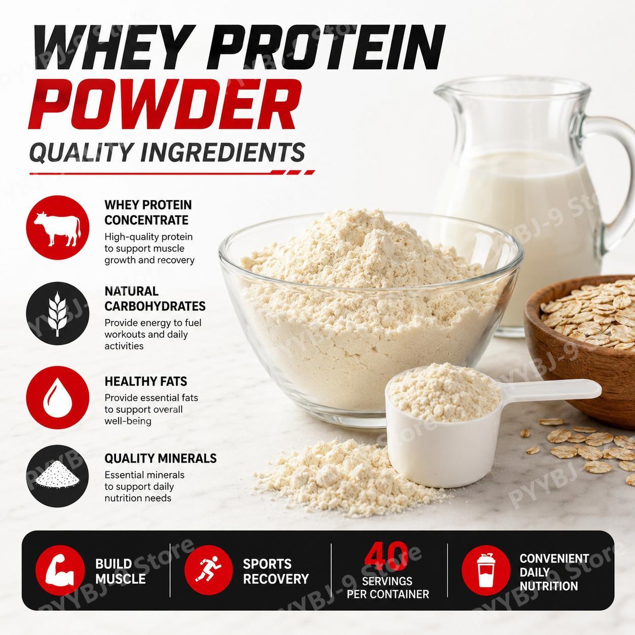 NurtureNova Whey Protein Powde - Fitness Nutrition Whey 评论和价格