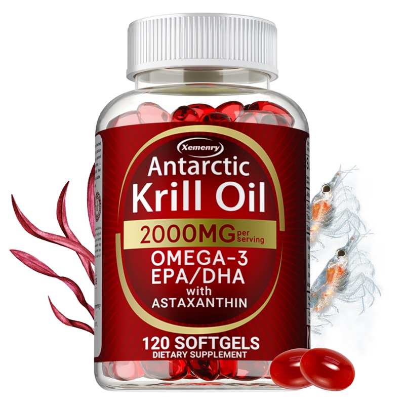 Antarctic Krill Oil Capsules - - Omega 3 Fish Oil 评论和价格