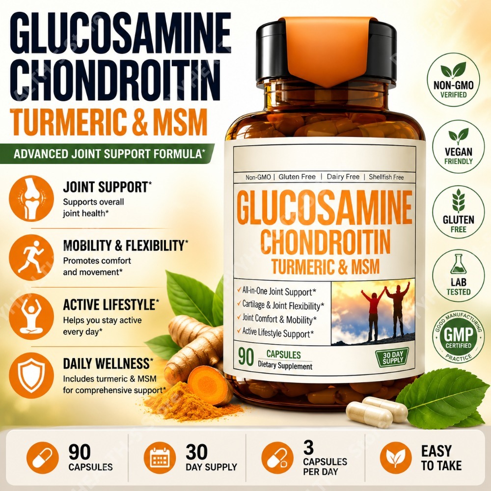 Glucosamine Chondroitin MSM Ca - Glucosamine Chondroitin Joint 评论和价格
