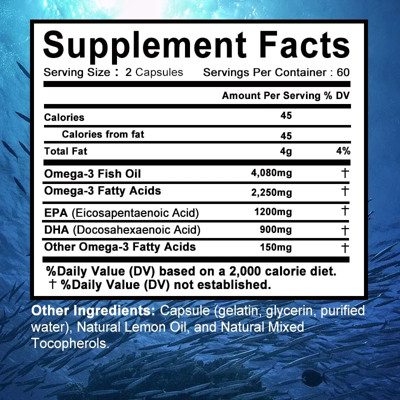 Omega 3 Fish Oil - Supports Ne - Omega 3 Fish Oil 评论和价格