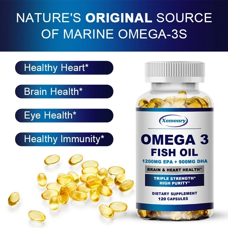 Omega 3 Fish Oil - Supports Ne - Omega 3 Fish Oil 评论和价格