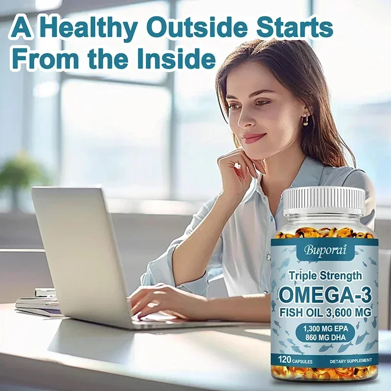 Omega 3 Fish Oil - Supports Ey - Omega 3 Fish Oil 评论和价格