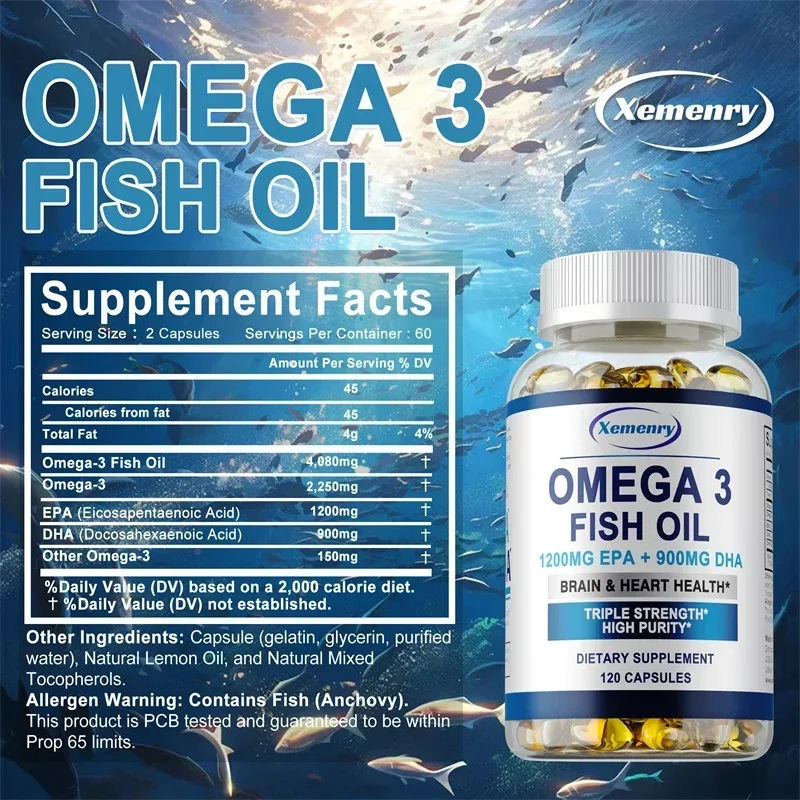 Omega 3 Fish Oil Supplement wi - Omega 3 Fish Oil 评论和价格