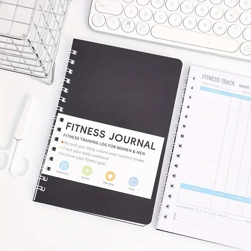 Spiral Notebook Daily Exercise - Nutrition Fitness Plan 评论和价格