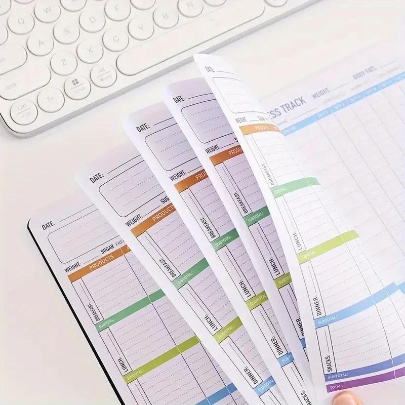 Spiral Notebook Daily Exercise - Nutrition Fitness Plan 评论和价格