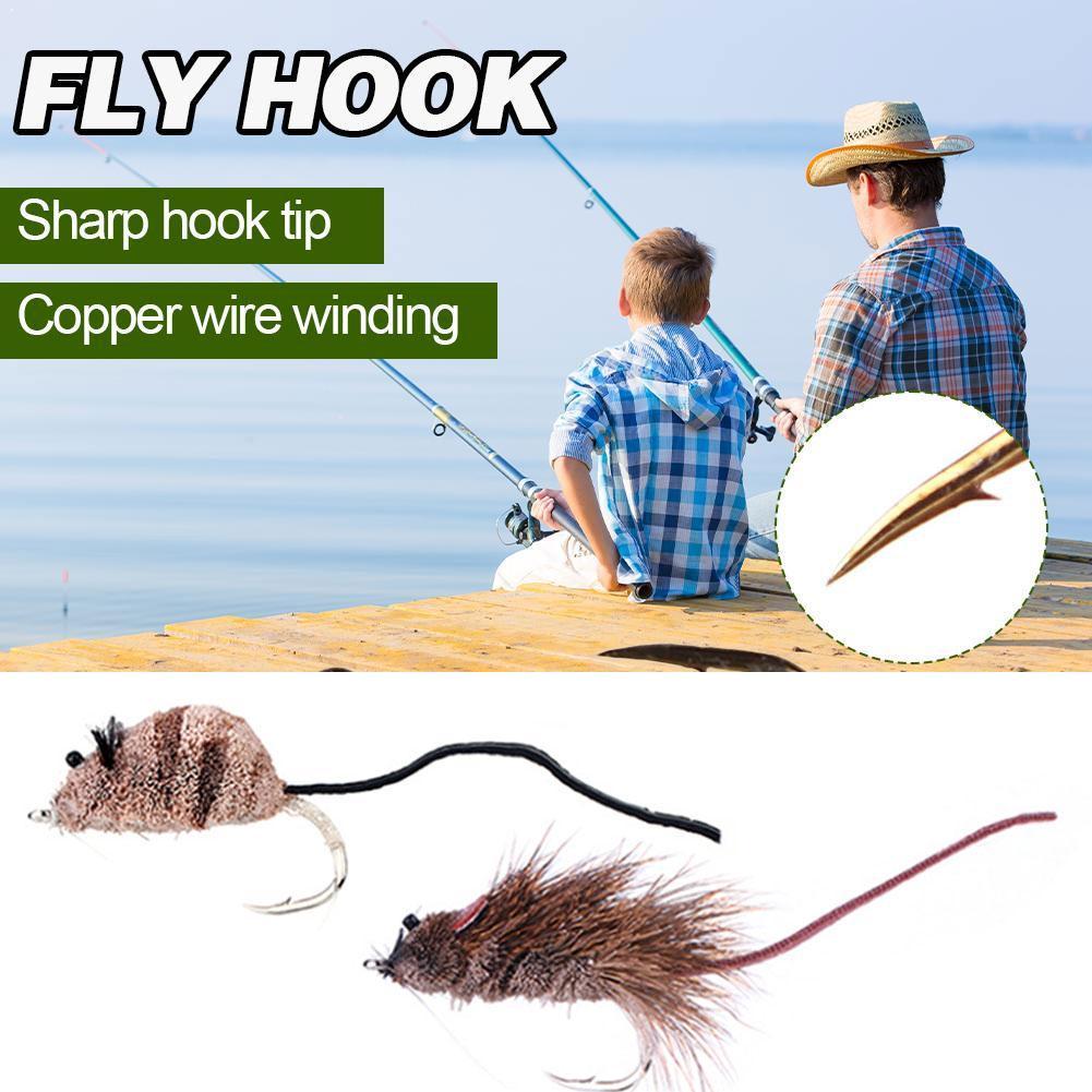 Hand Tied Deer Hair Mouse Fly  - Krill Oil Supplement 评论和价格