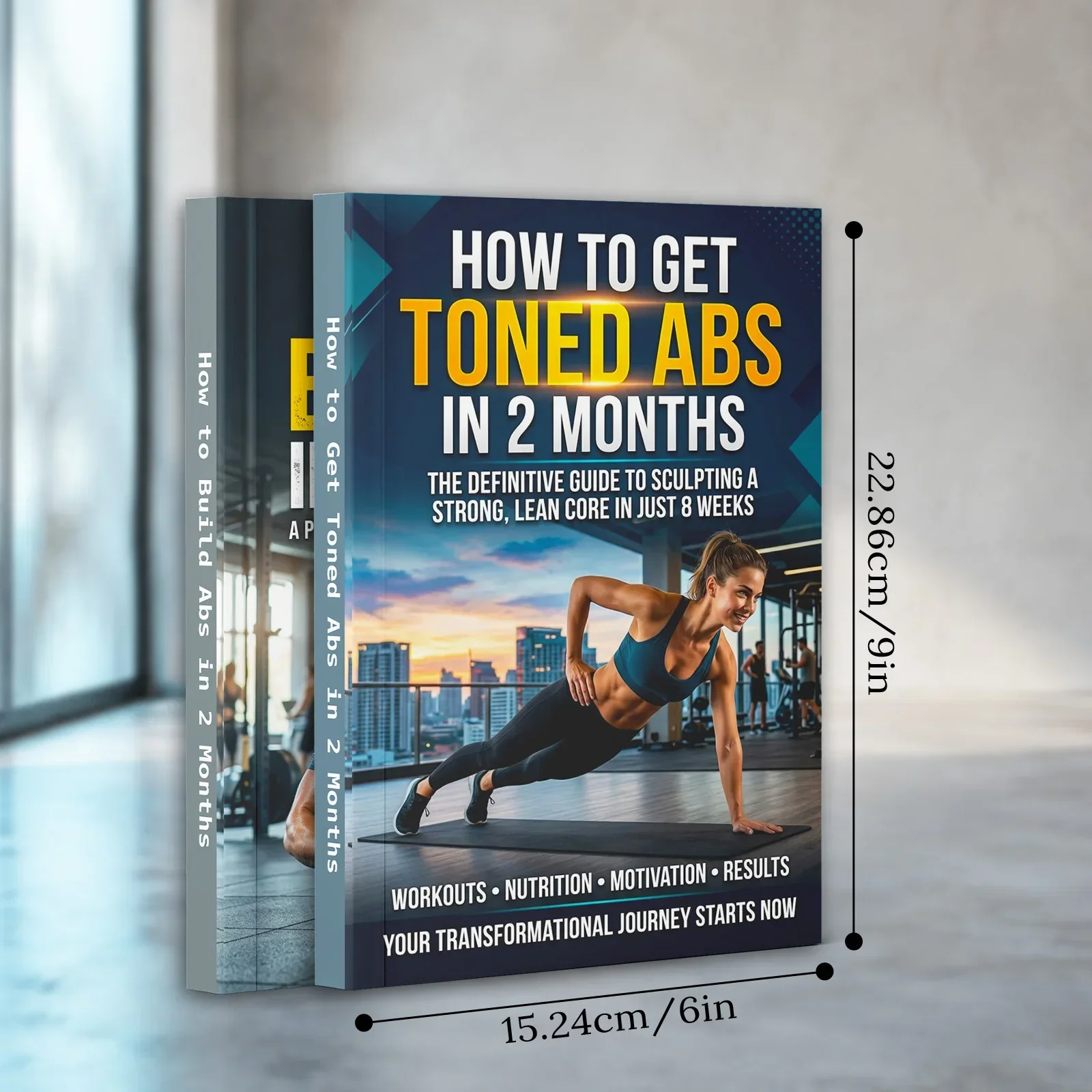 2-Book Abs Training Guide Set  - Nutrition Fitness Plan 评论和价格
