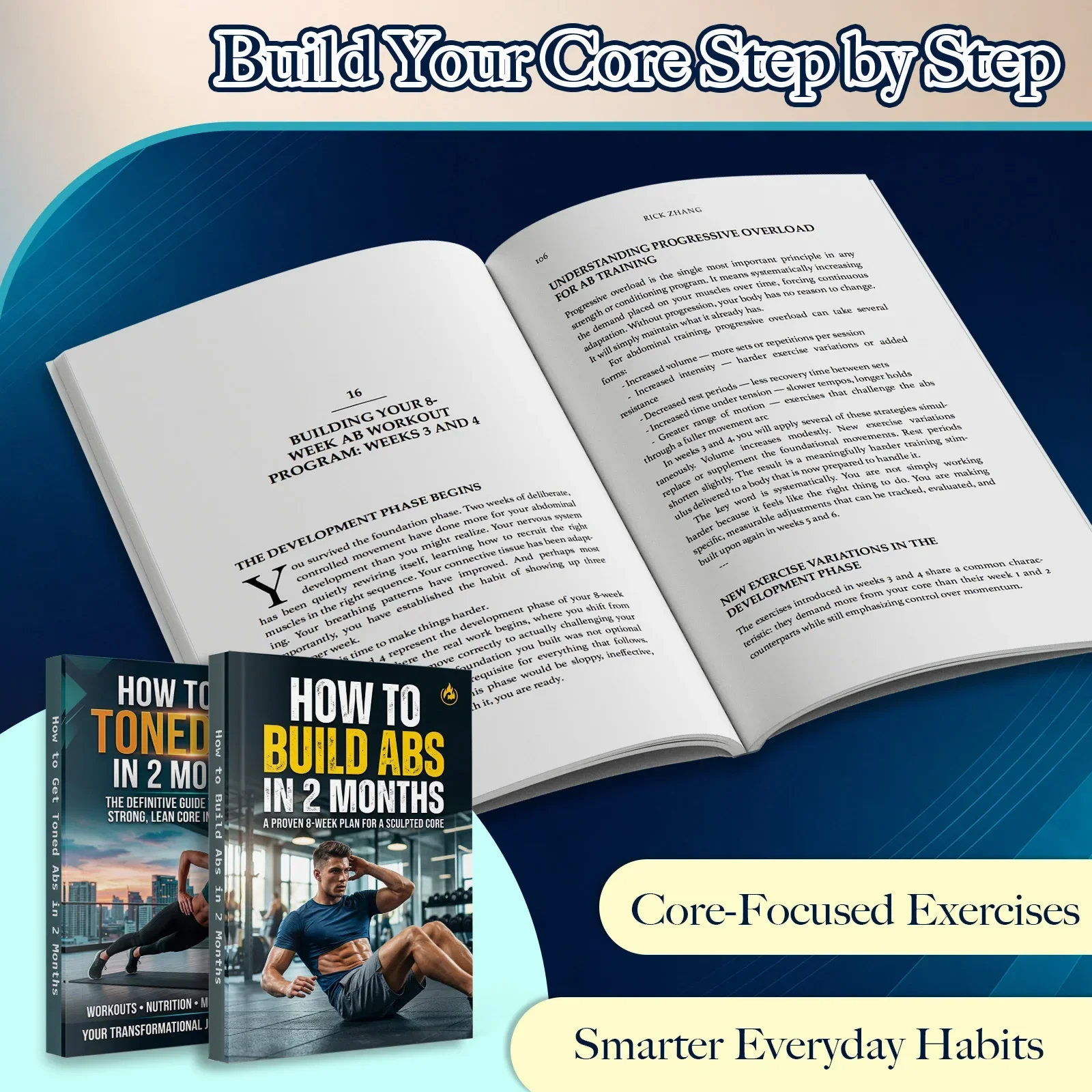 2-Book Abs Training Guide Set  - Nutrition Fitness Plan 评论和价格
