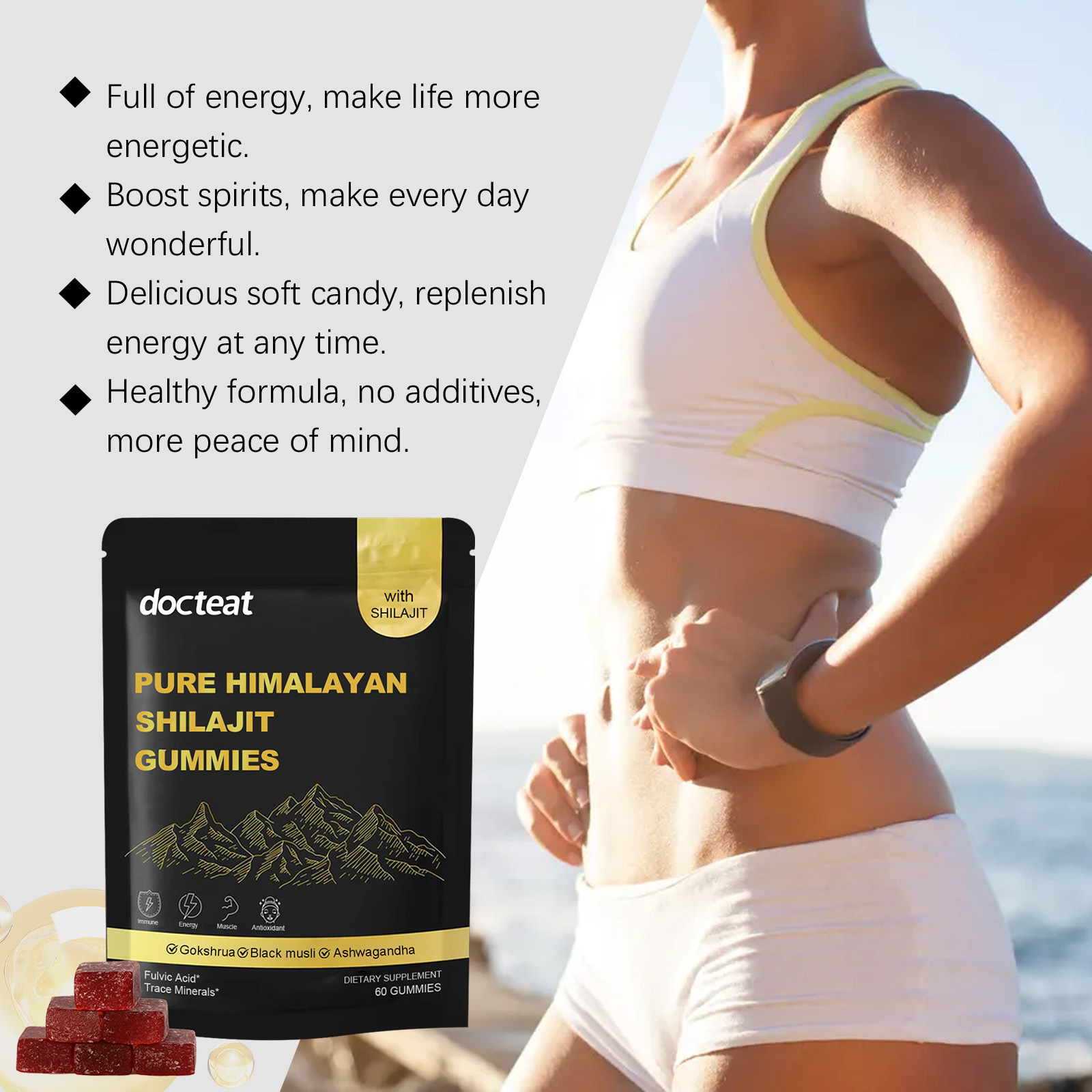 Shilajit Gummies High Potency  - Shilajit Resin Pure 评论和价格