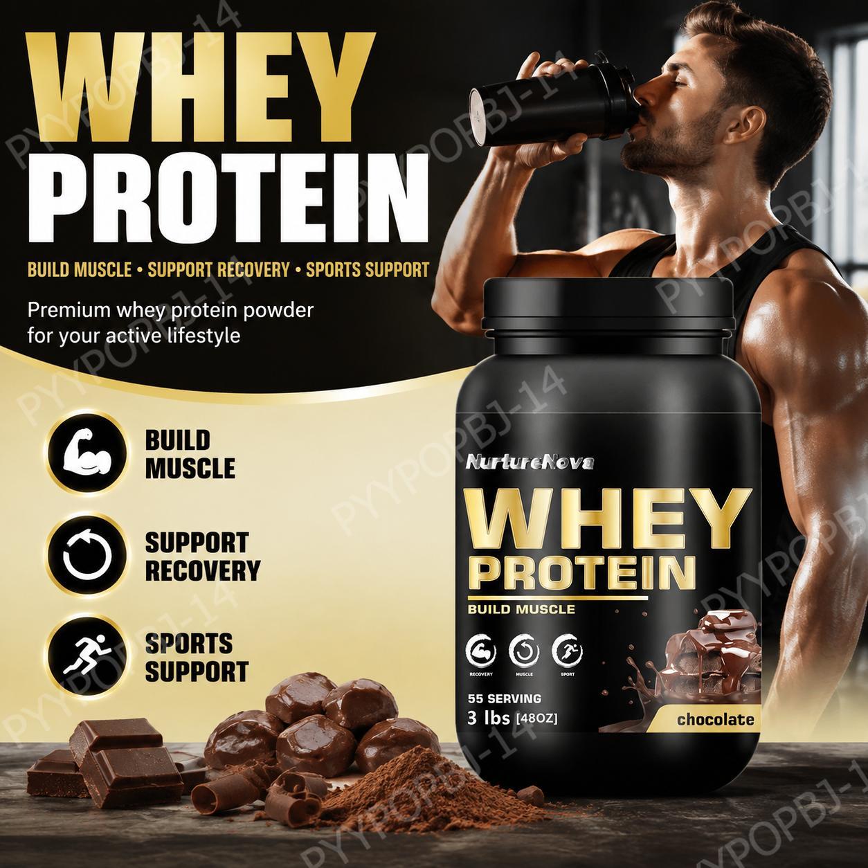 NurtureNova Chocolate Whey Pro - Fitness Nutrition Whey 评论和价格