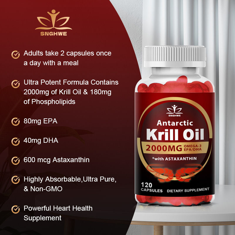 2000Mg Krill Oil Phospholipid  - Omega 3 Fish Oil 评论和价格