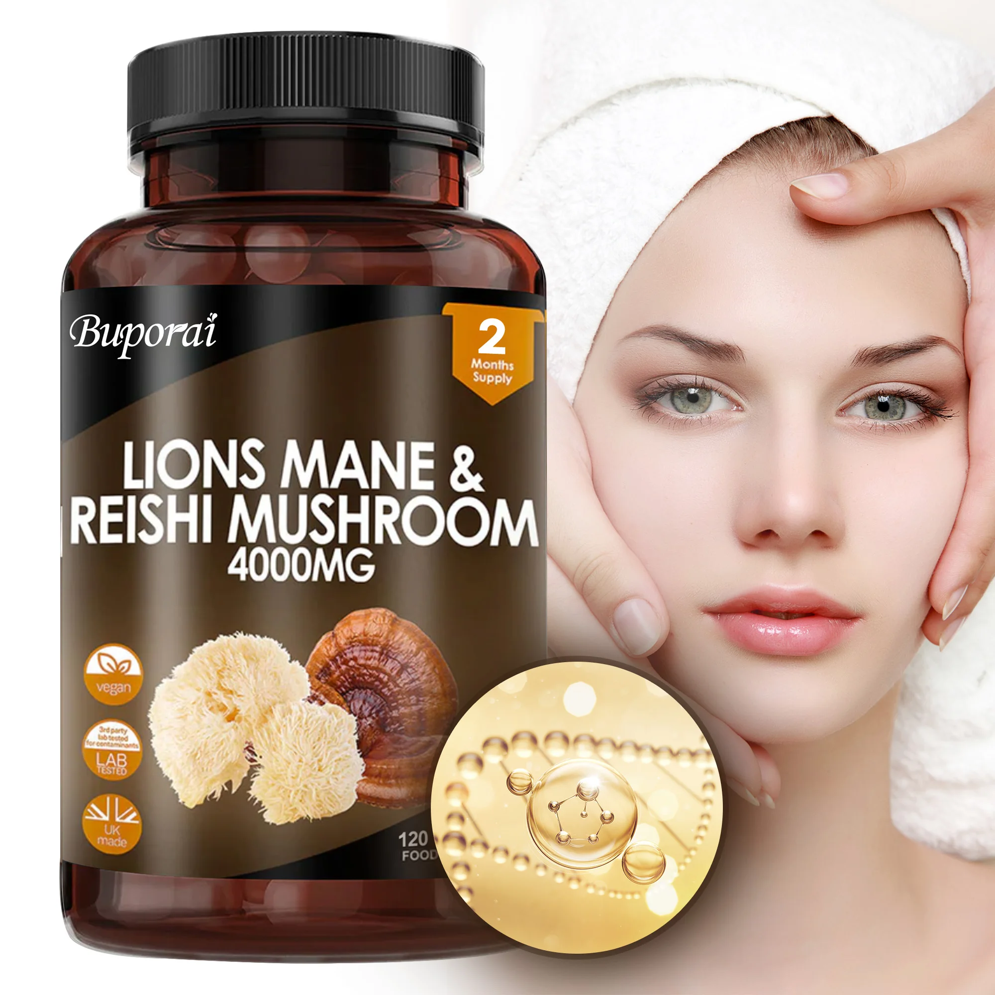 Lions Mane & Reishi Mushroom 4 - Lion Mane Mushroom 评论和价格