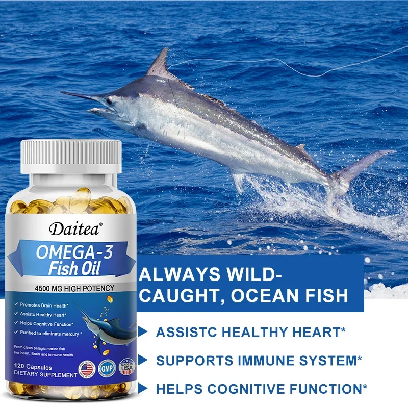 Omega 3 Fish Oil - Non-GMO, Gl - Omega 3 Fish Oil 评论和价格