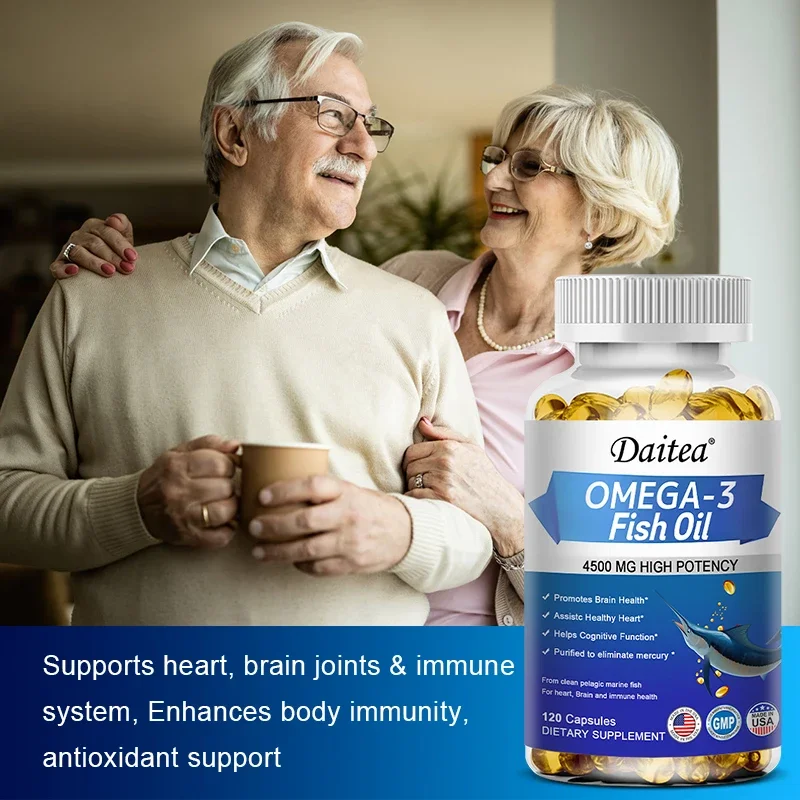 Omega 3 Fish Oil - Non-GMO, Gl - Omega 3 Fish Oil 评论和价格