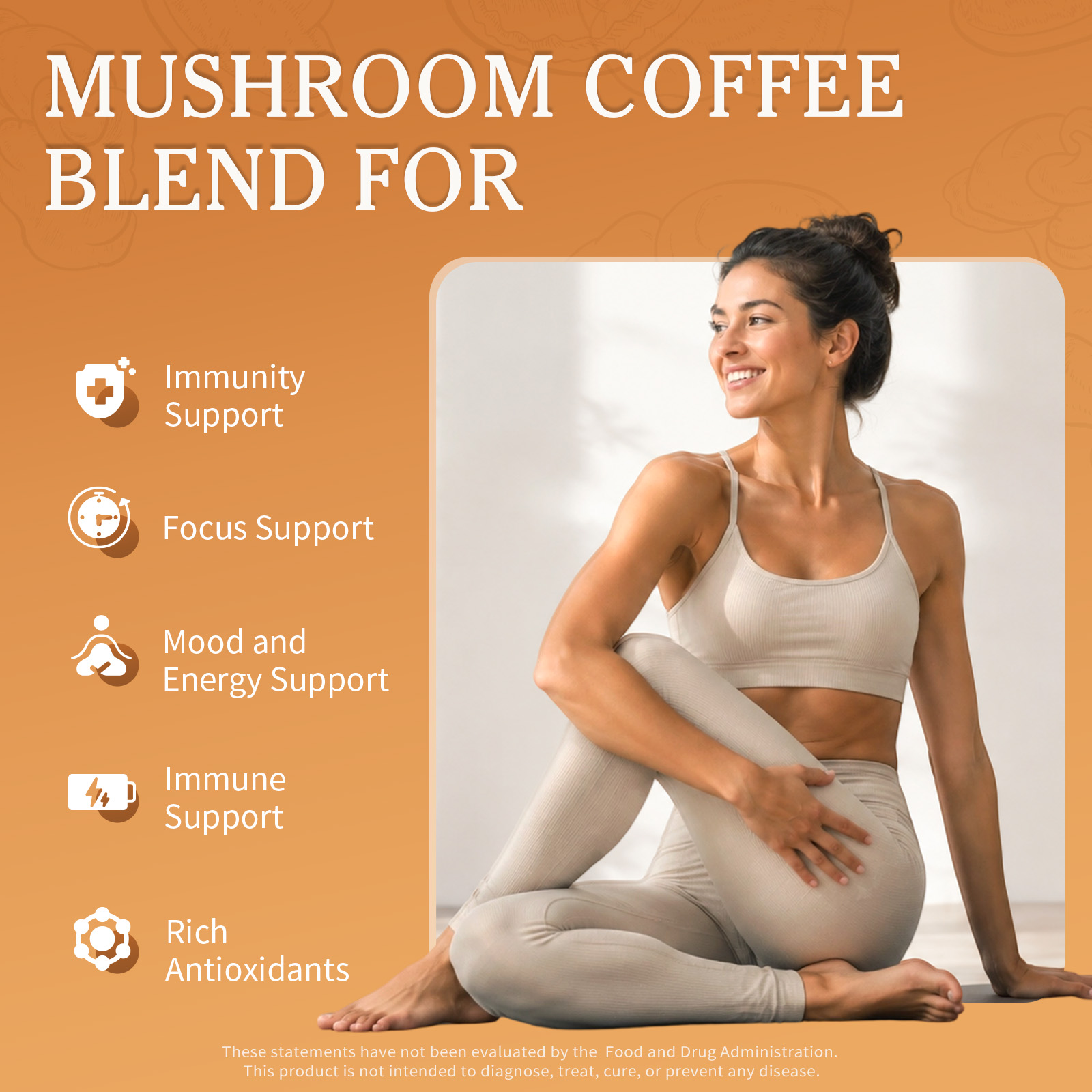 Organic Lion Mane Mushroom Cof - Lion Mane Mushroom 评论和价格