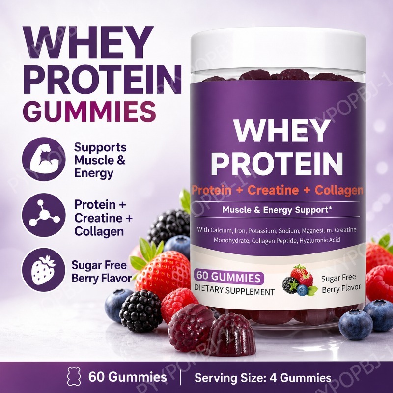 Protein Gummies with Whey Crea - Fitness Nutrition Whey 评论和价格