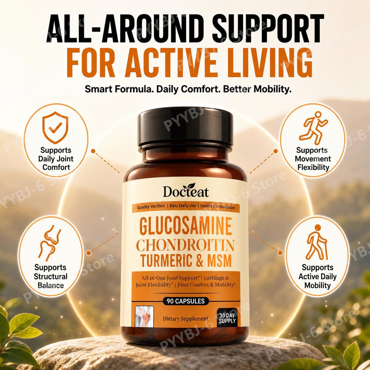 Docteat Glucosamine Chondroiti - Glucosamine Chondroitin Joint 评论和价格