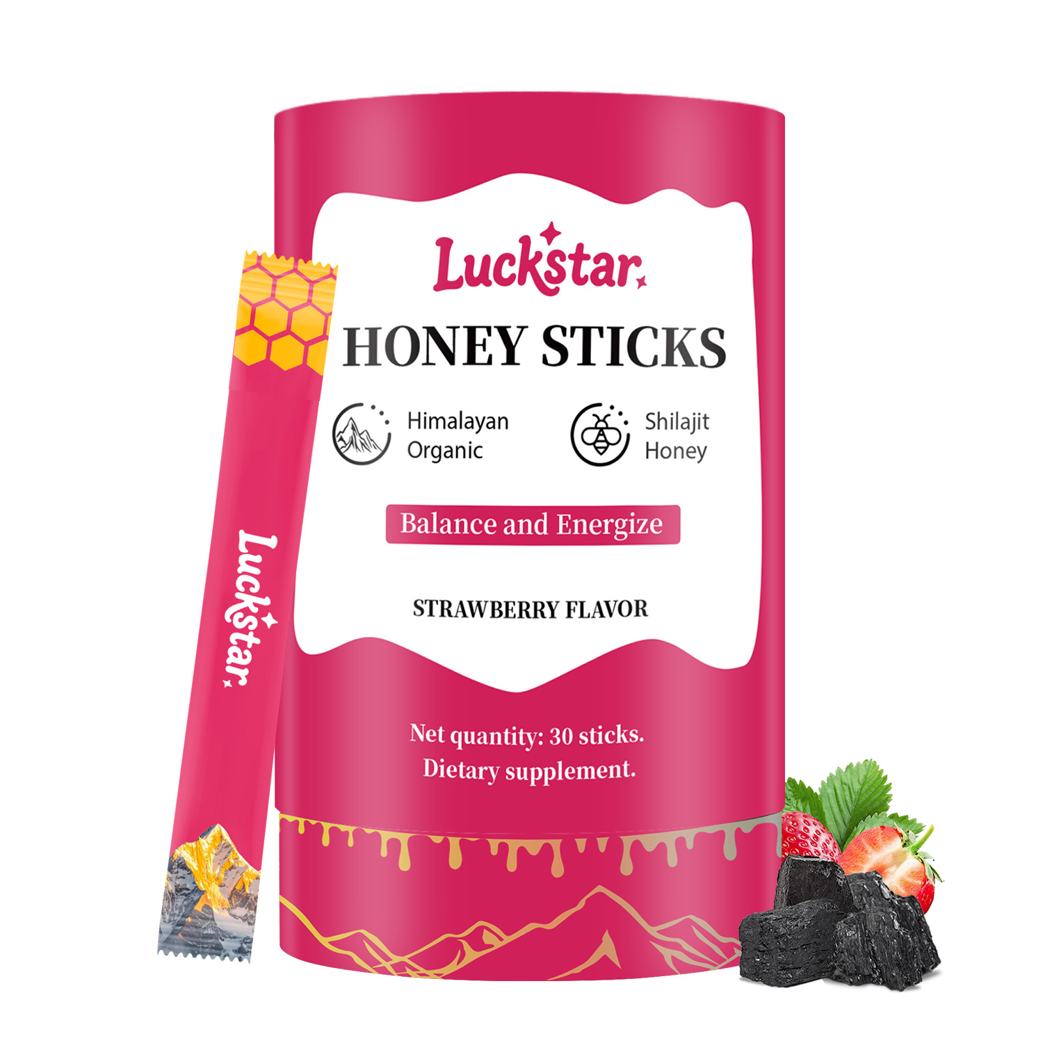 Luckstar Shilajit Sticks Honey - Shilajit Resin Pure 评论和价格