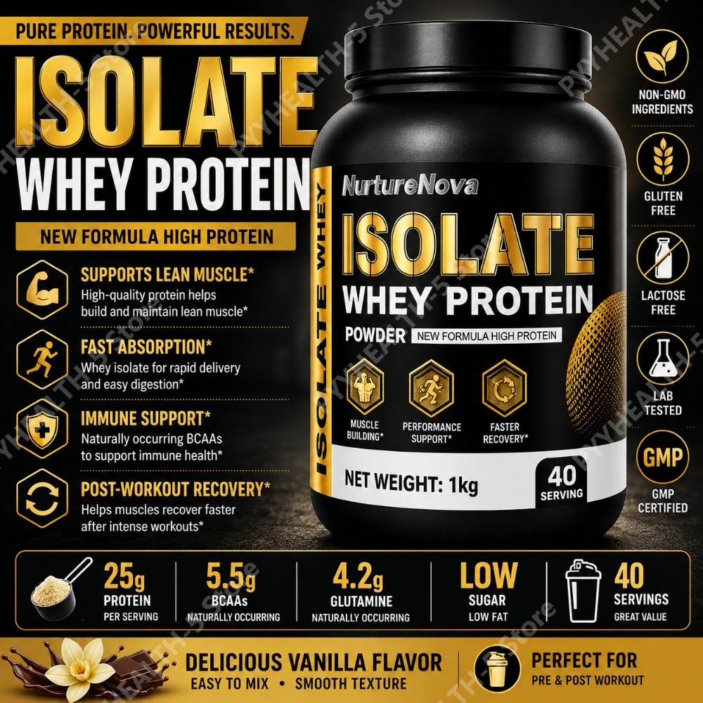 Isolate Whey Protein Powder 1k - Fitness Nutrition Whey 评论和价格