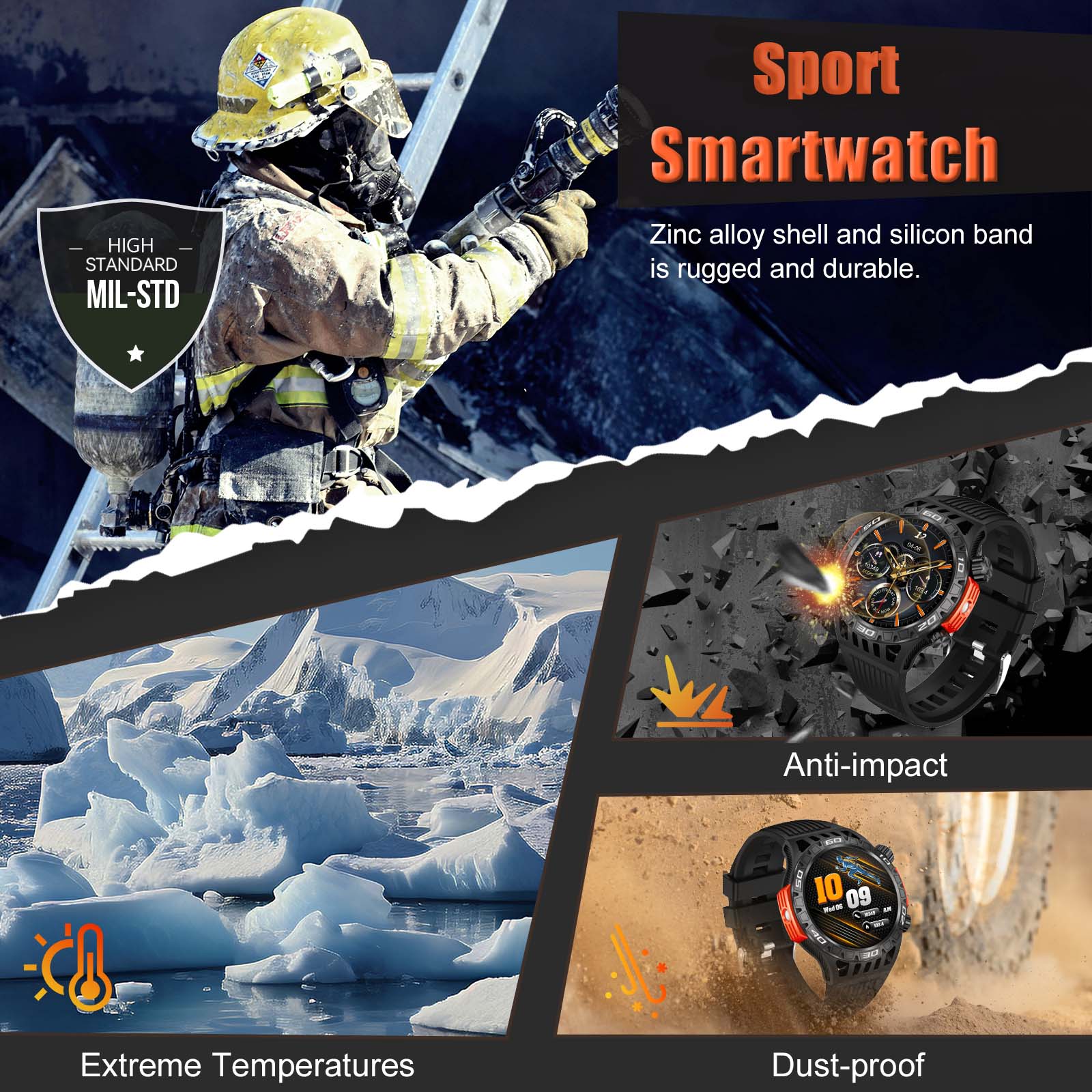 EIGIIS Smart Watch for Men wit - Nutrition Gym 评论和价格